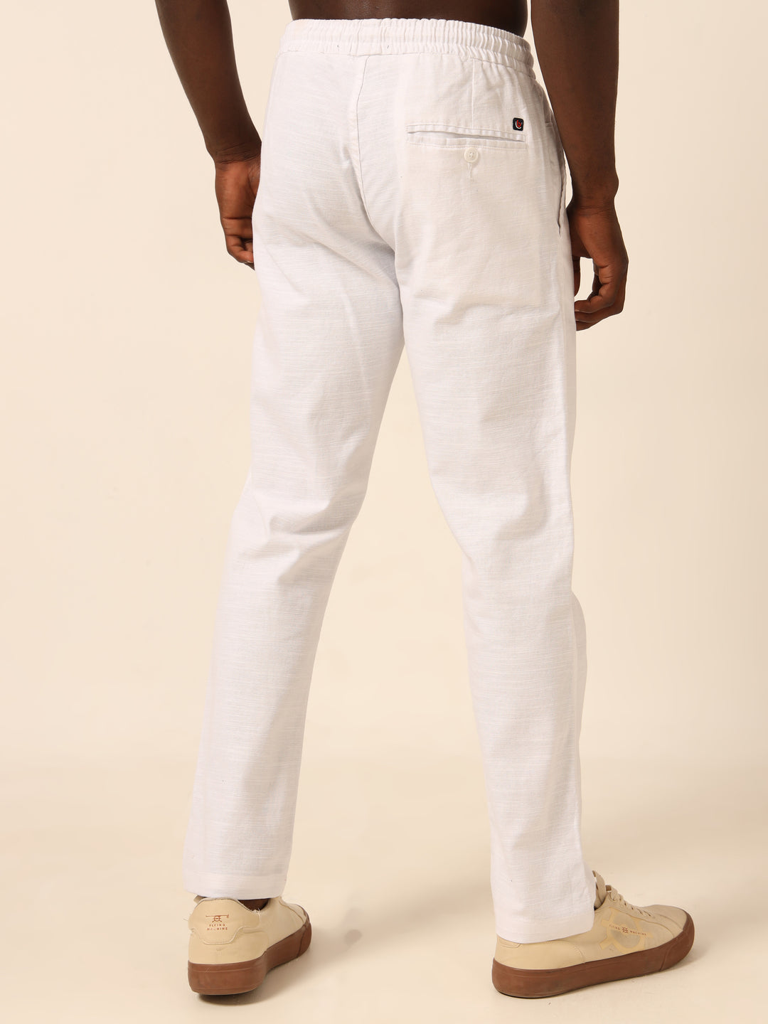White Linen Trouser