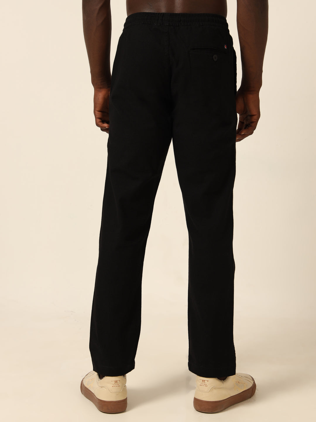 Black Linen Trouser