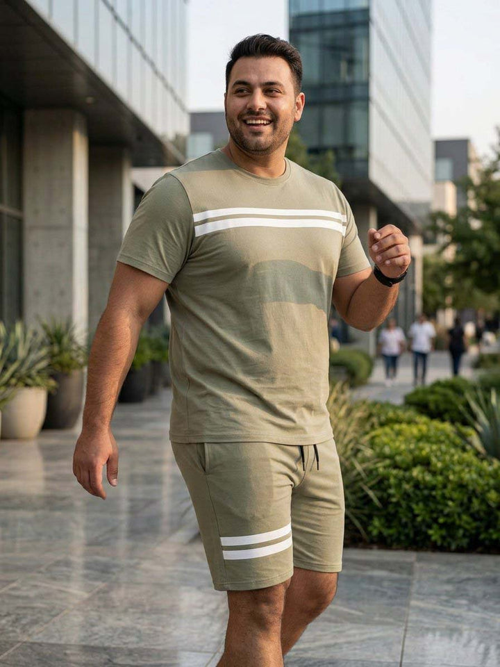 Bliss Pickle Green Plus Size Cotton Cotton