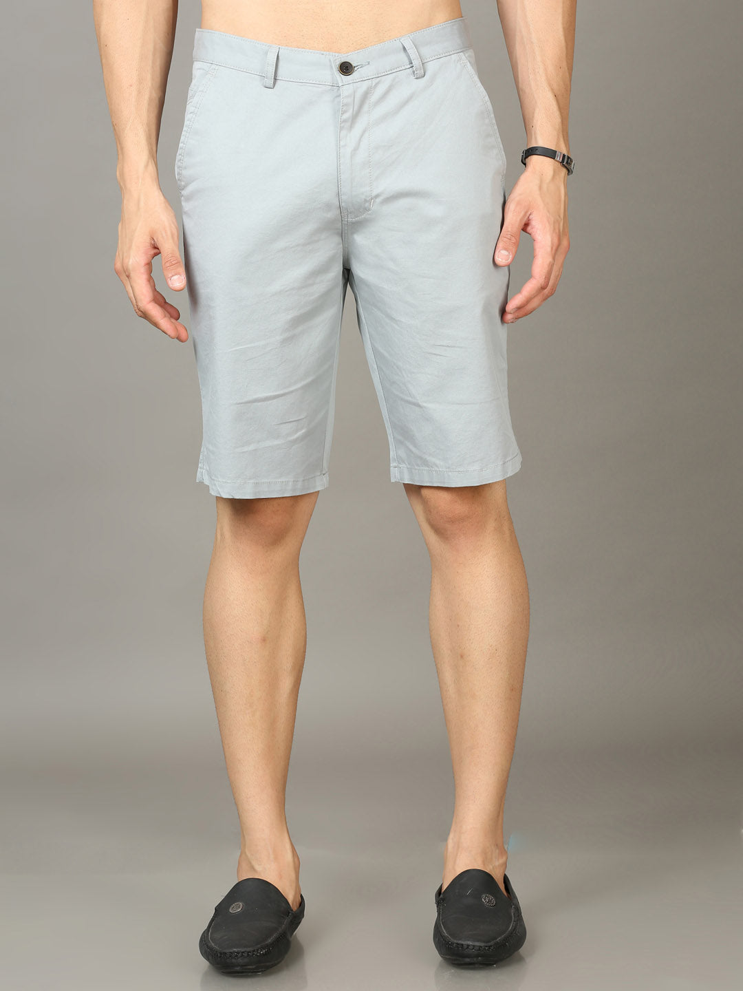 Classic Polar Blue Chino Shorts Men's Shorts Bushirt   