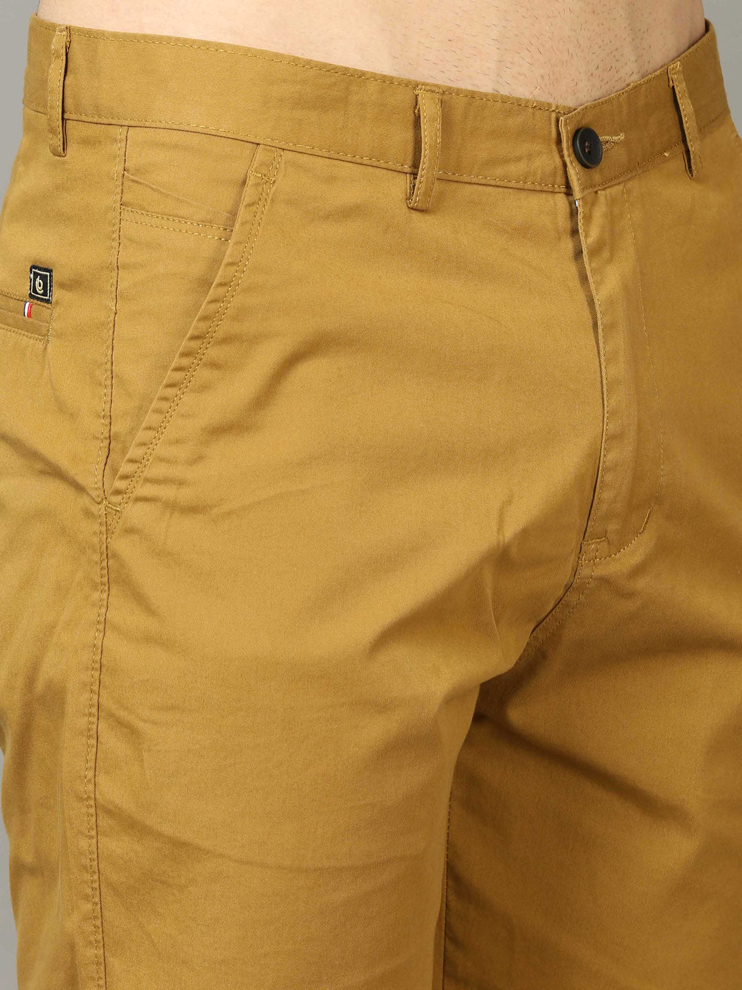 Classic Brown Chino Shorts Men's Shorts Bushirt   