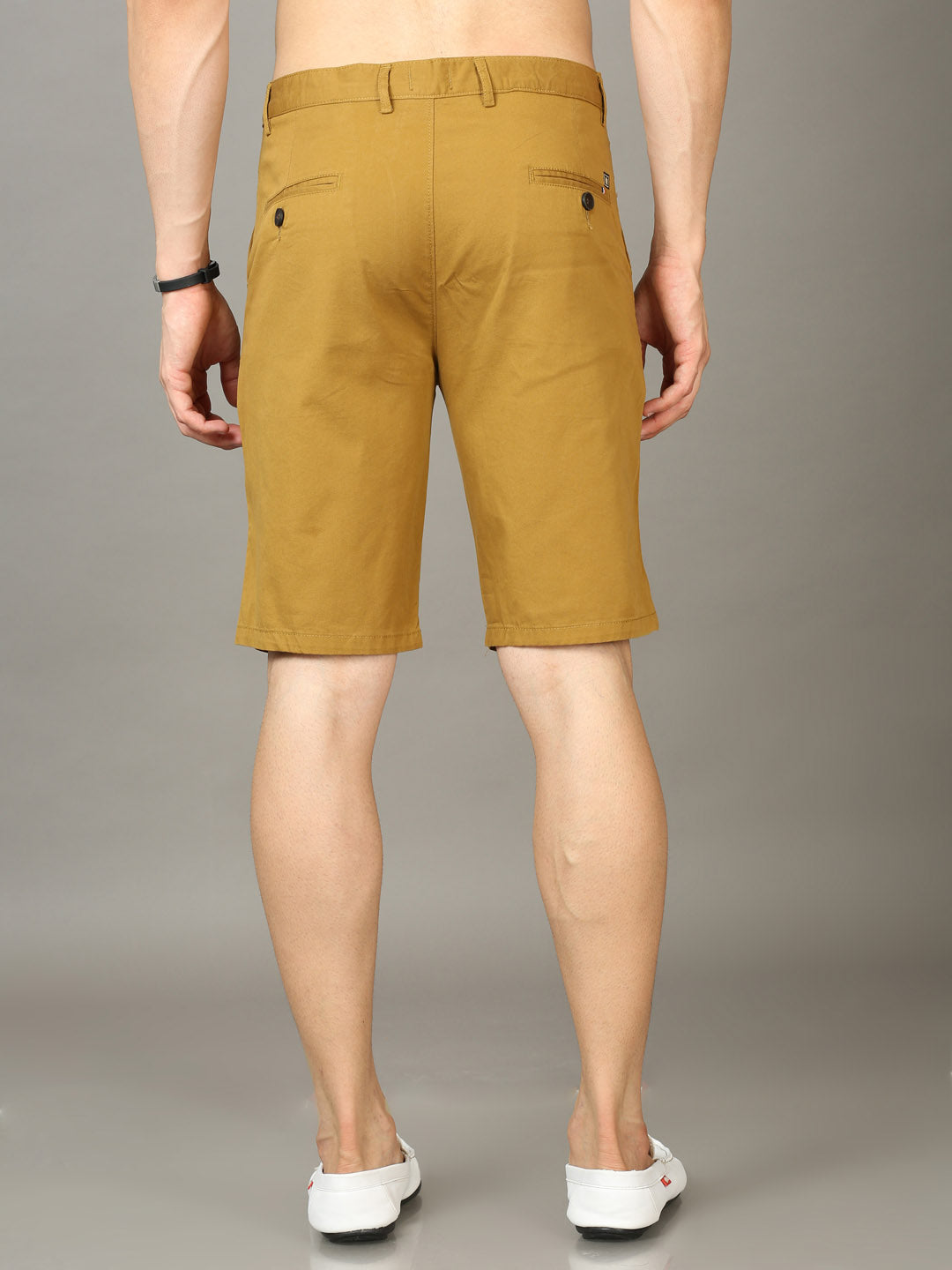 Classic Brown Chino Shorts Men's Shorts Bushirt   