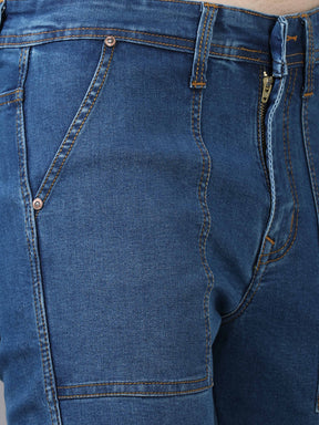 Authentic Stone Blue Cargo Jeans Cargo Jeans Bushirt   