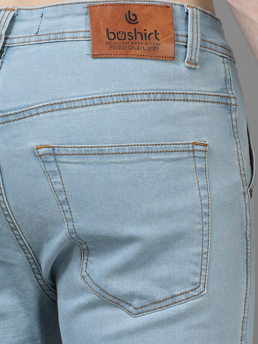 Authentic Ice Blue Cargo Jeans Cargo Jeans Bushirt   