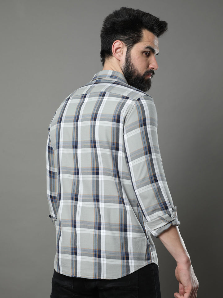 Shop Rhino Stylish Check Shirts for Men Online in India Checks Shirt Bushirt   