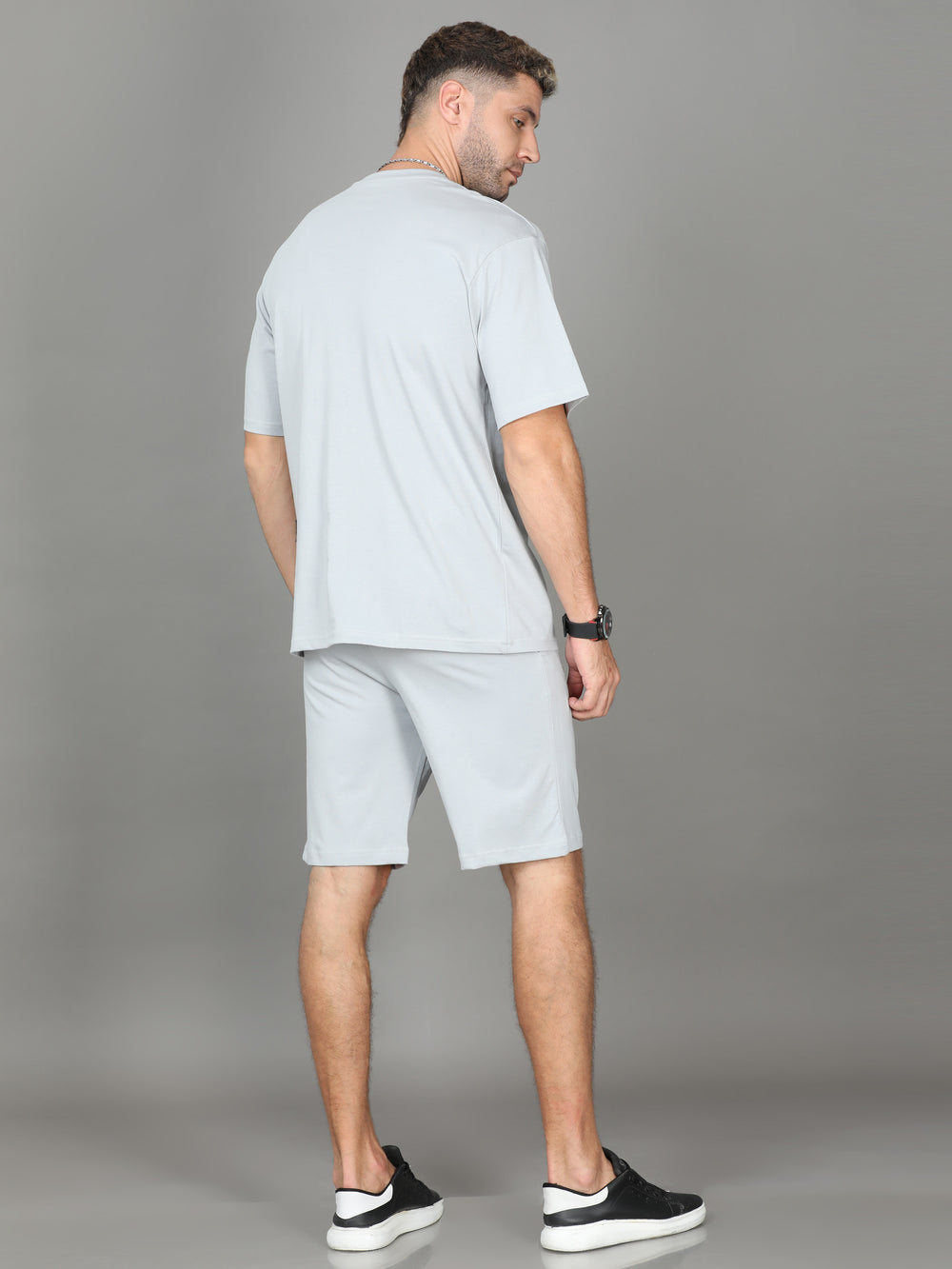 Limited Edition Repose Grey Oversize Co-ords Oversize Co-ords Bushirt   