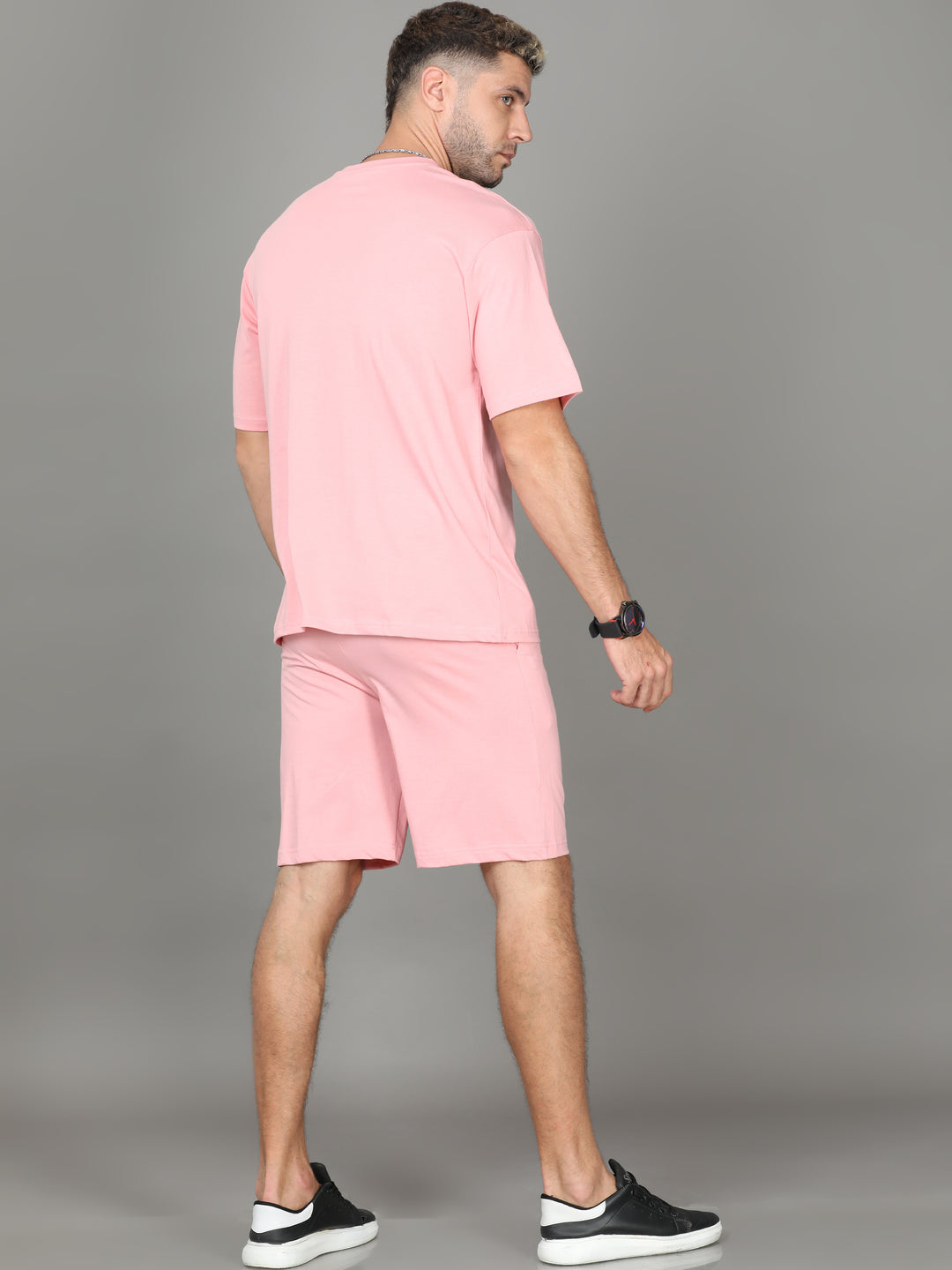 Limited Edition Pastel Pink Oversize Co-ords Oversize Co-ords Bushirt   