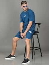 Limited Edition Marlin Blue oversize Co-ords Oversize Co-ords Bushirt   