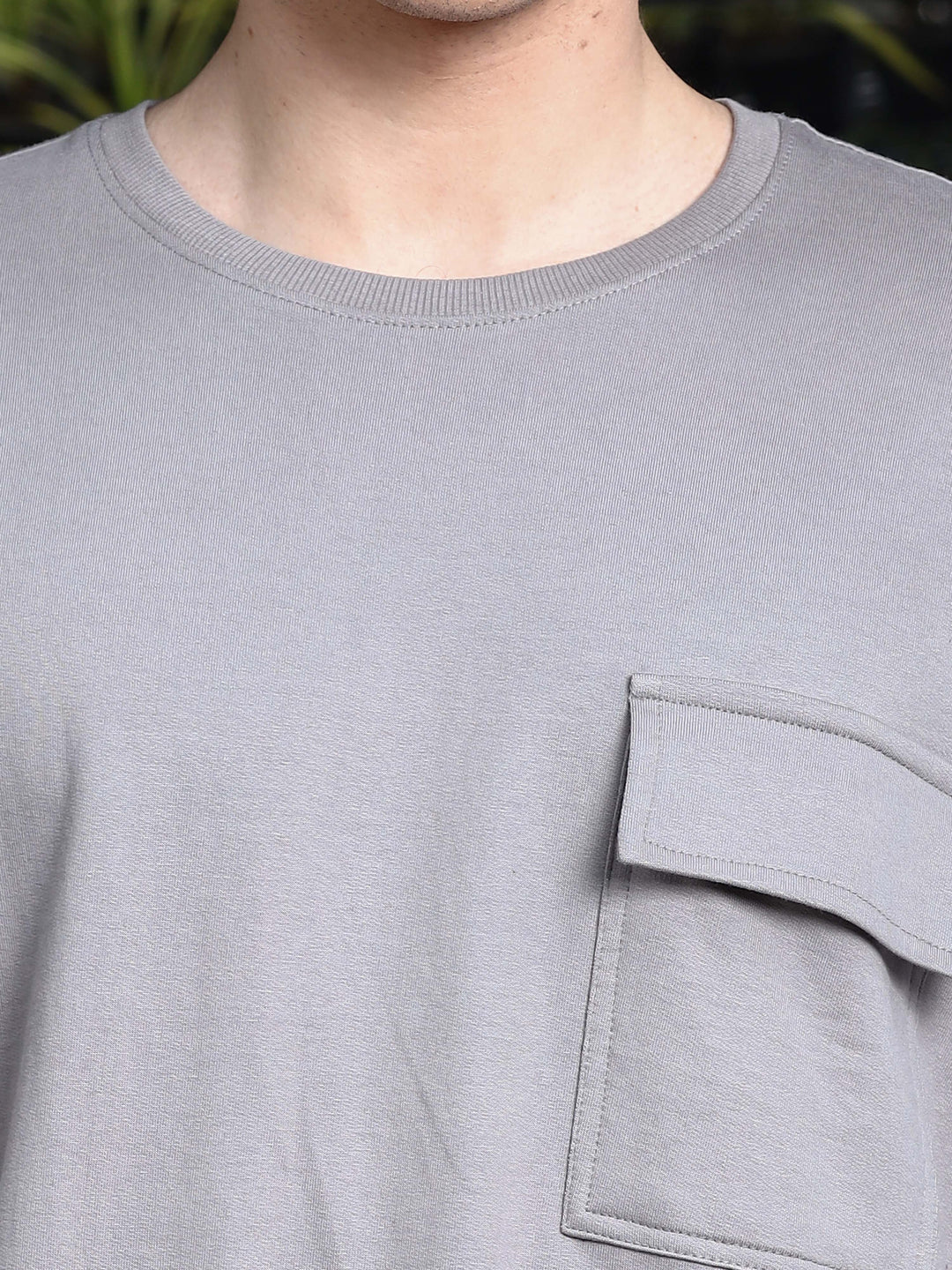 Light Grey Oversize Co-Ords Oversize Co-ords Bushirt