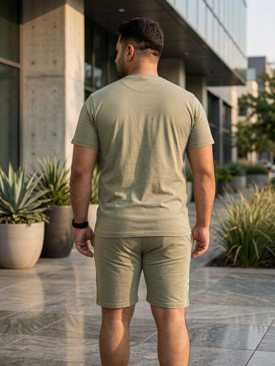 Bliss Pickle Green Plus Size Cotton Cotton