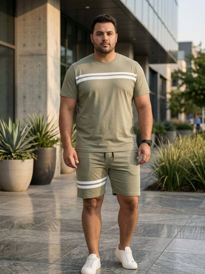 Bliss Pickle Green Plus Size Cotton Cotton