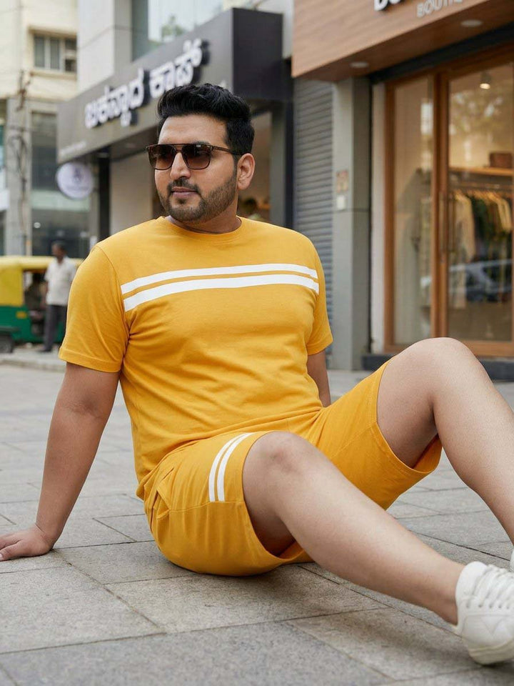 Bliss Mustard Plus Size Cotton Cotton