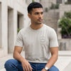Keep exploring Pastel Grey Classic Fit T-Shirt Graphic T-Shirts Bushirt