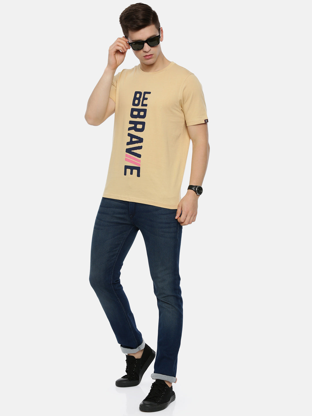 Be Brave T-Shirt Graphic T-Shirts Bushirt   