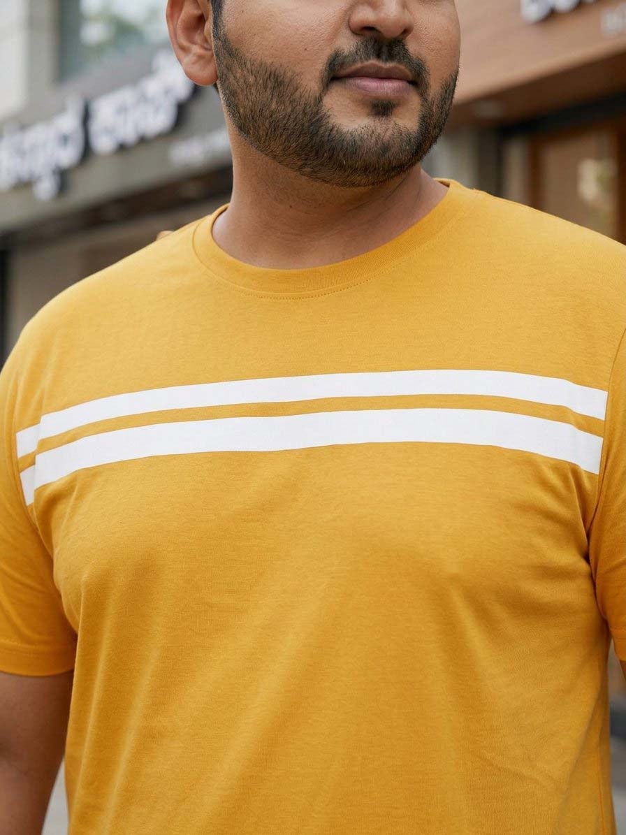 Bliss Mustard Plus Size Cotton Cotton