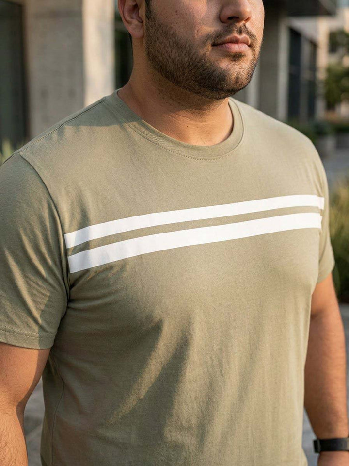 Bliss Pickle Green Plus Size Cotton Cotton