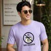 Bad Decision Lilac T-Shirt Graphic T-Shirts Bushirt