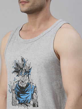 Goku Ultra Instinct - Dragon Ball Z Anime Vest Vest Bushirt   