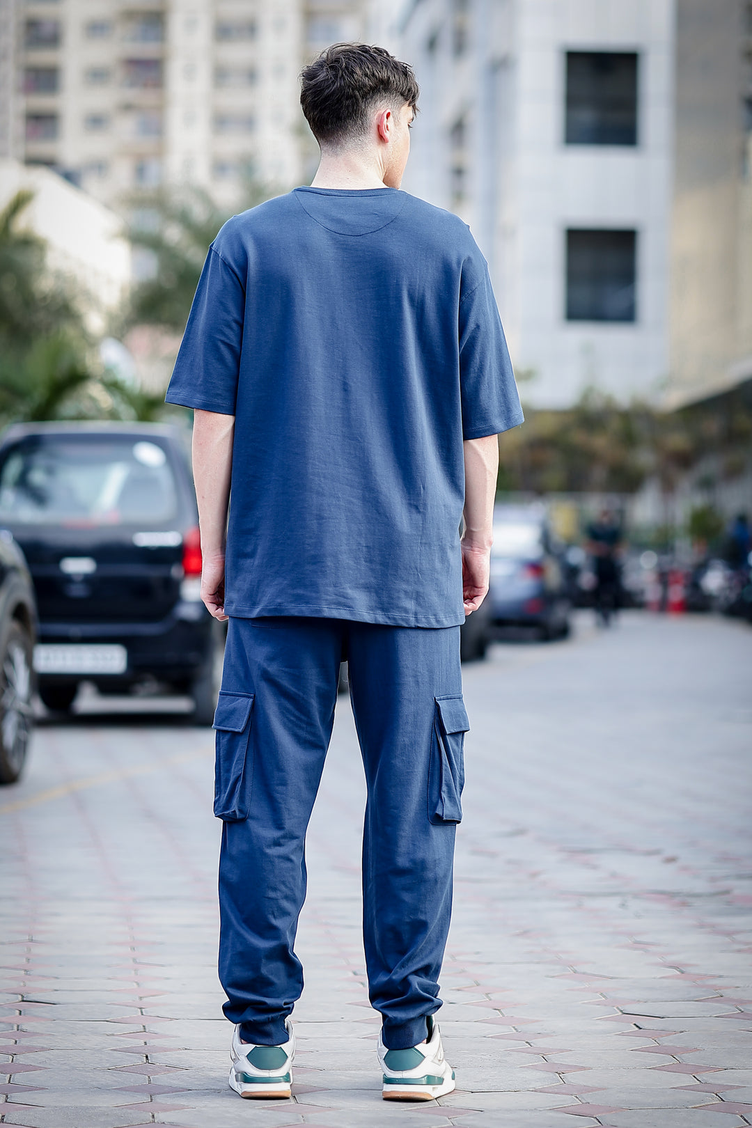 Navy Blue Oversize Co-Ords