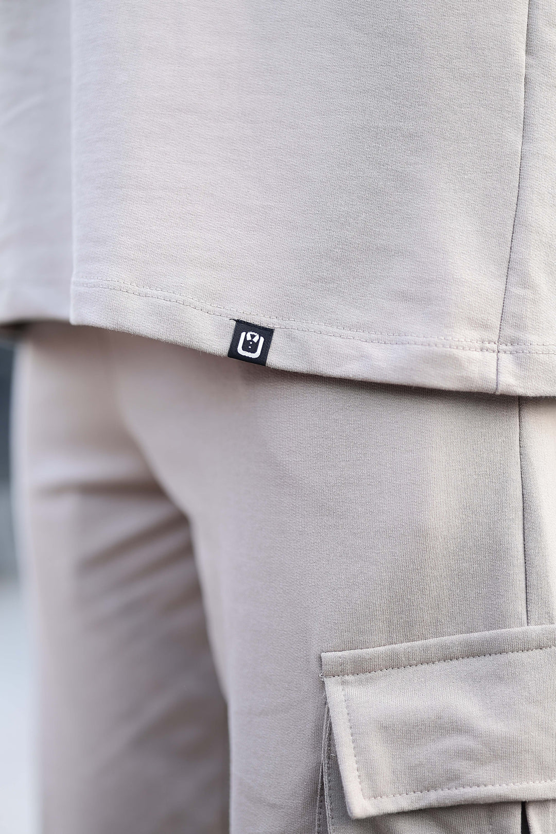 Beige Oversize Co-Ords