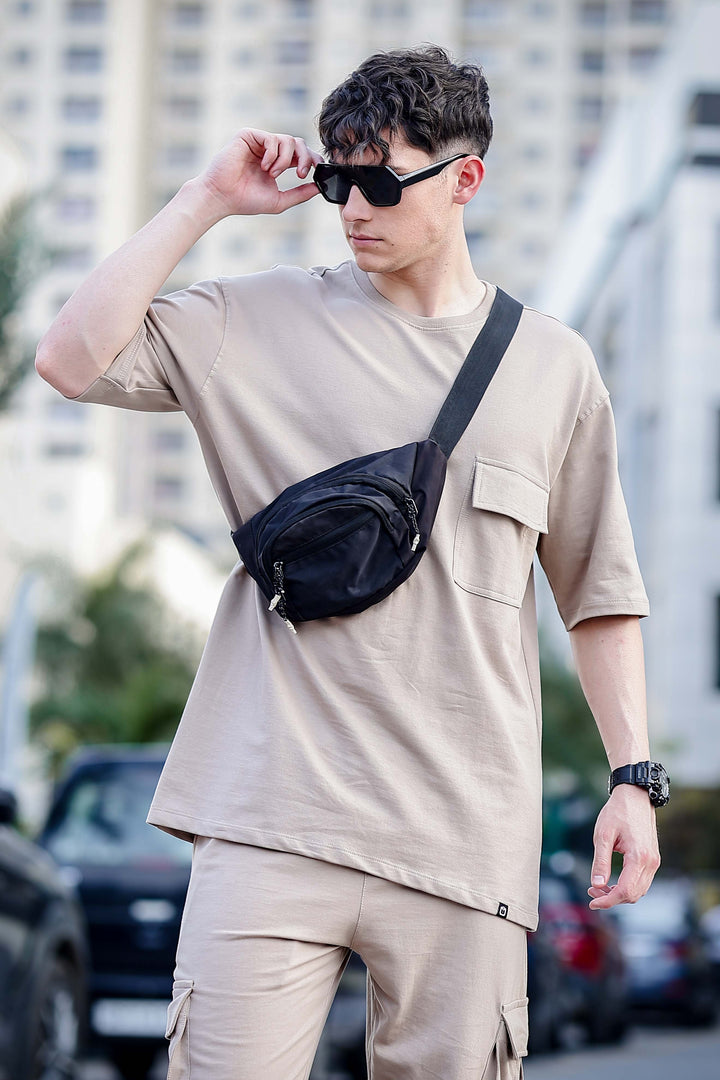 Beige Oversize Co-Ords