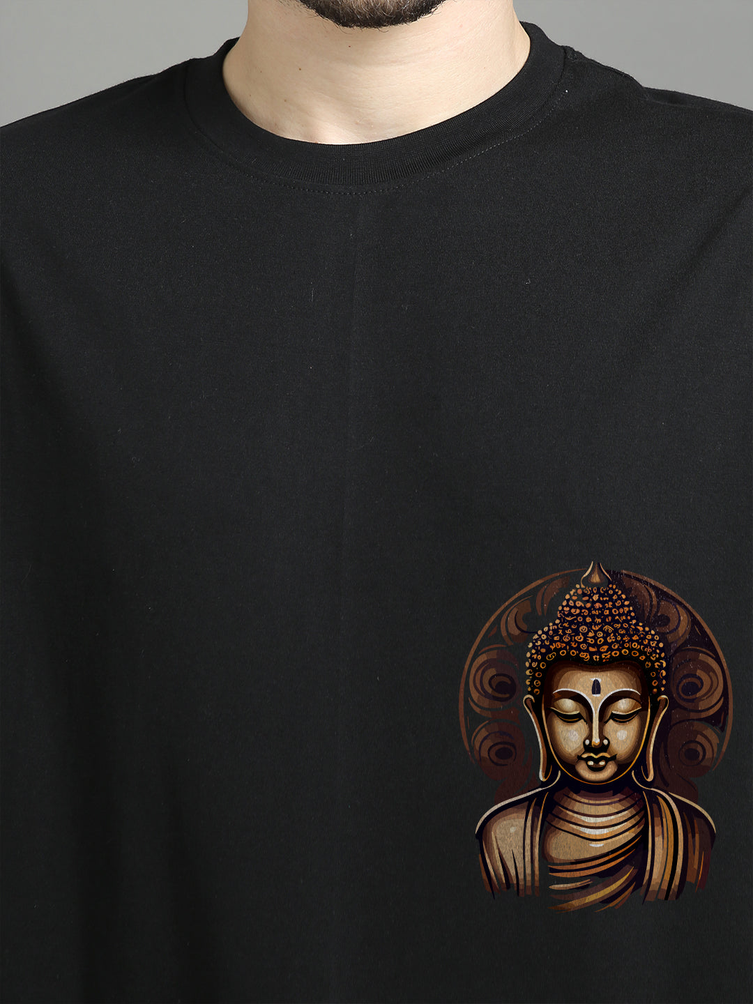 Buddham Sharanam Oversize T-Shirt Oversize T-Shirt Bushirt   