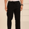 Black Linen Relaxed Fit Trouser Linen Trouser Bushirt