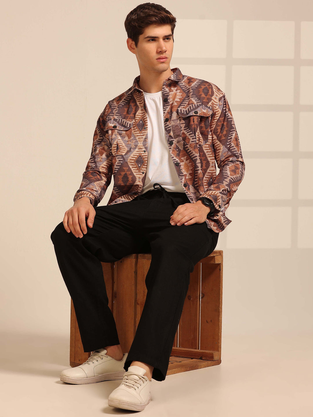 Black Linen Relaxed Fit Trouser Linen Trouser Bushirt