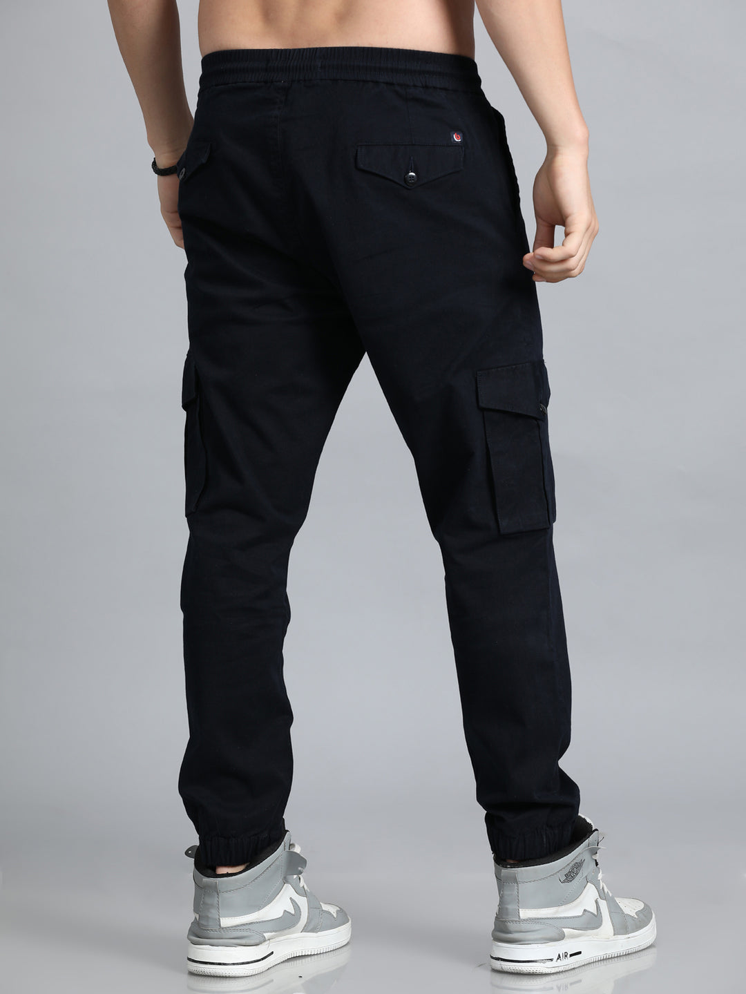 Navy Blue Cargo Pant Chinos Bushirt   