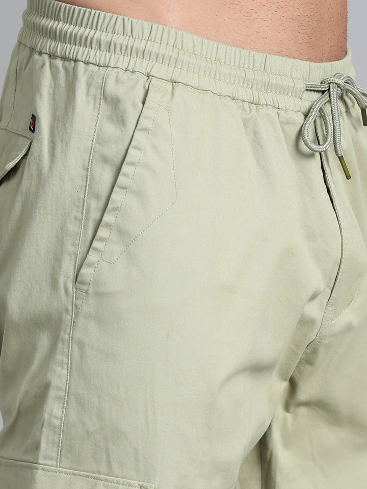 Sage Green Cargo Pant Chinos Bushirt   