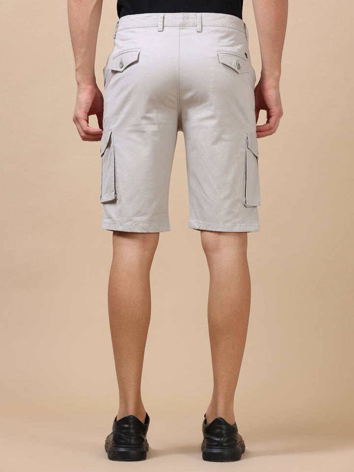 Paste Grey Cargo Shorts Men's Shorts Bushirt   