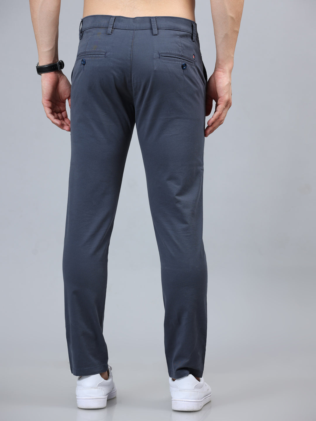 Buy Light Blue Chino Trousers Online at Great Price – Bushirt