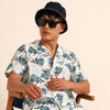 White Printed Co-Ords Regular Size Co-Ords Bushirt