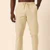 Beige Linen Trouser Linen Trouser Bushirt
