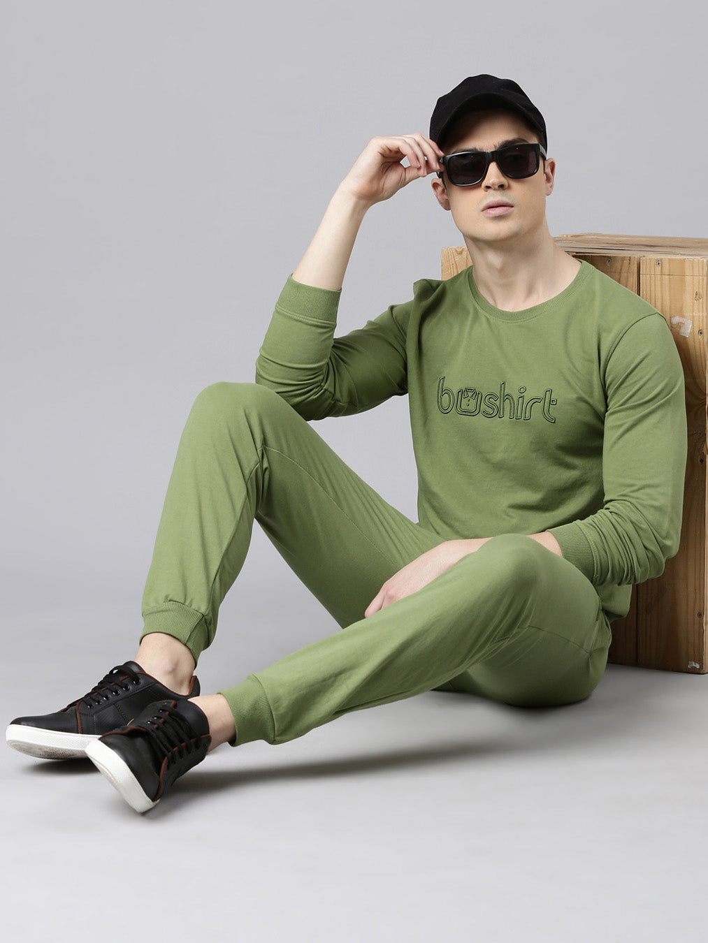 Bushirt Olive Co-Ords Co-Ords Bushirt   