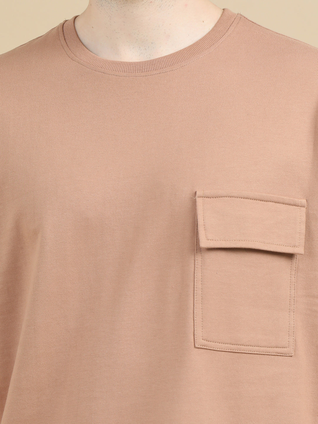 Fawn Brown Oversize Co-Ords Oversize Co-ords Bushirt