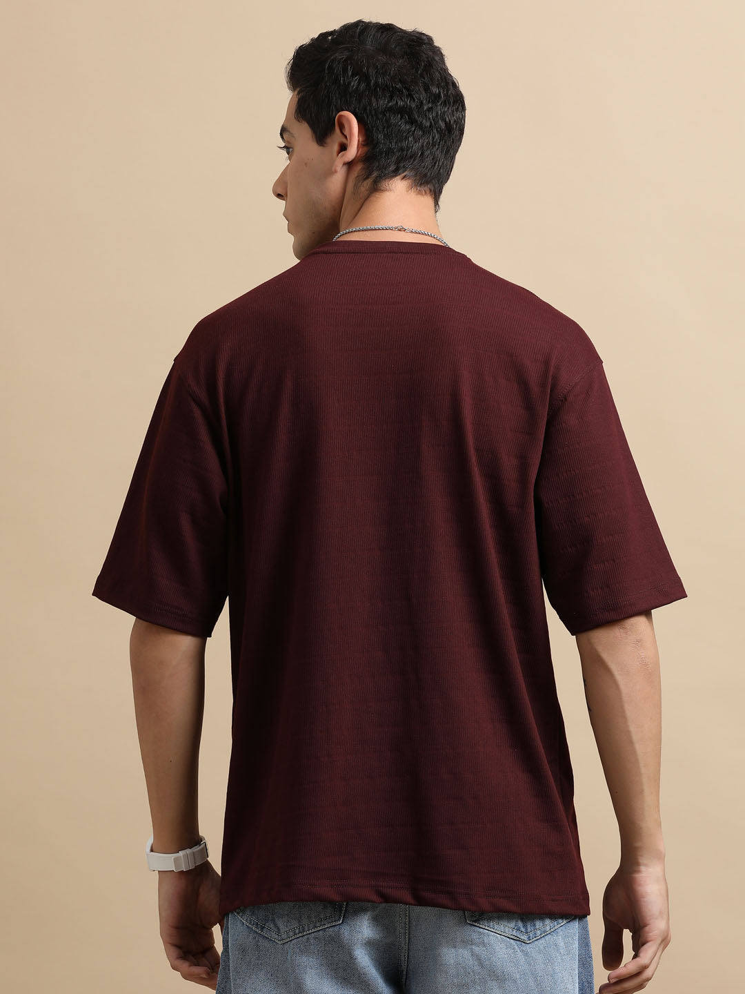 Crush Wine Oversize T-Shirt Oversize T-Shirt Bushirt   
