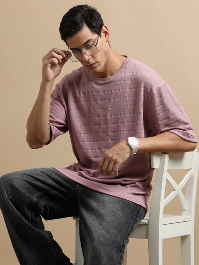 Crush Cameo Pink Oversize T-Shirt Oversize T-Shirt Bushirtin   