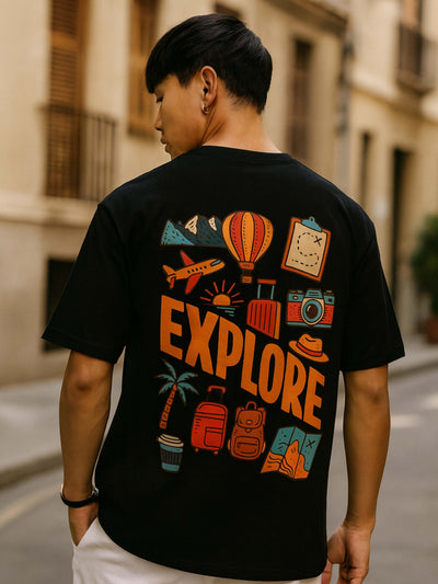 Explore Oversize T-Shirt Oversize T-Shirt Bushirt