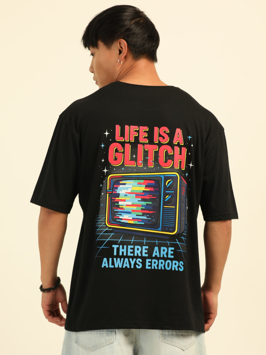 Life is a Glitch Oversize T-Shirt