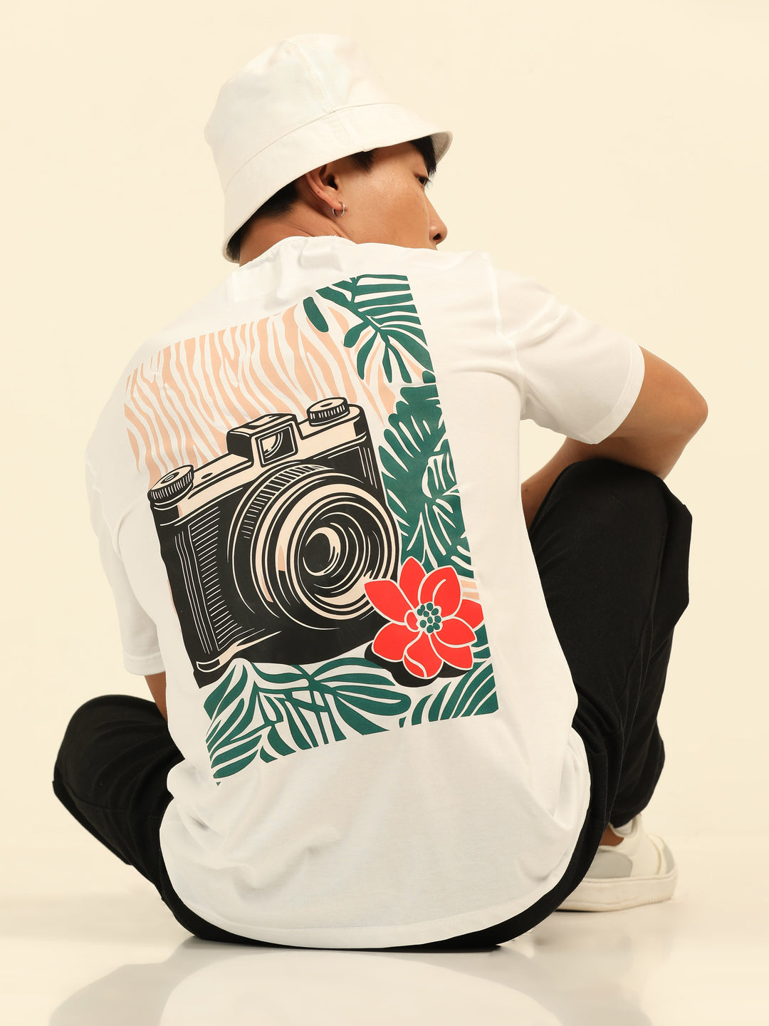 Vintage Camera Oversize T-Shirt