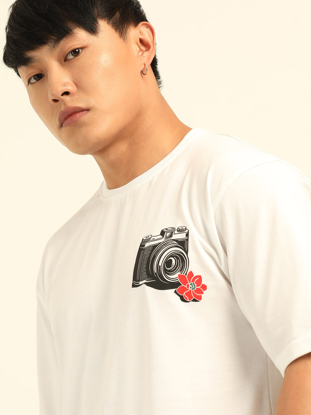 Vintage Camera Oversize T-Shirt