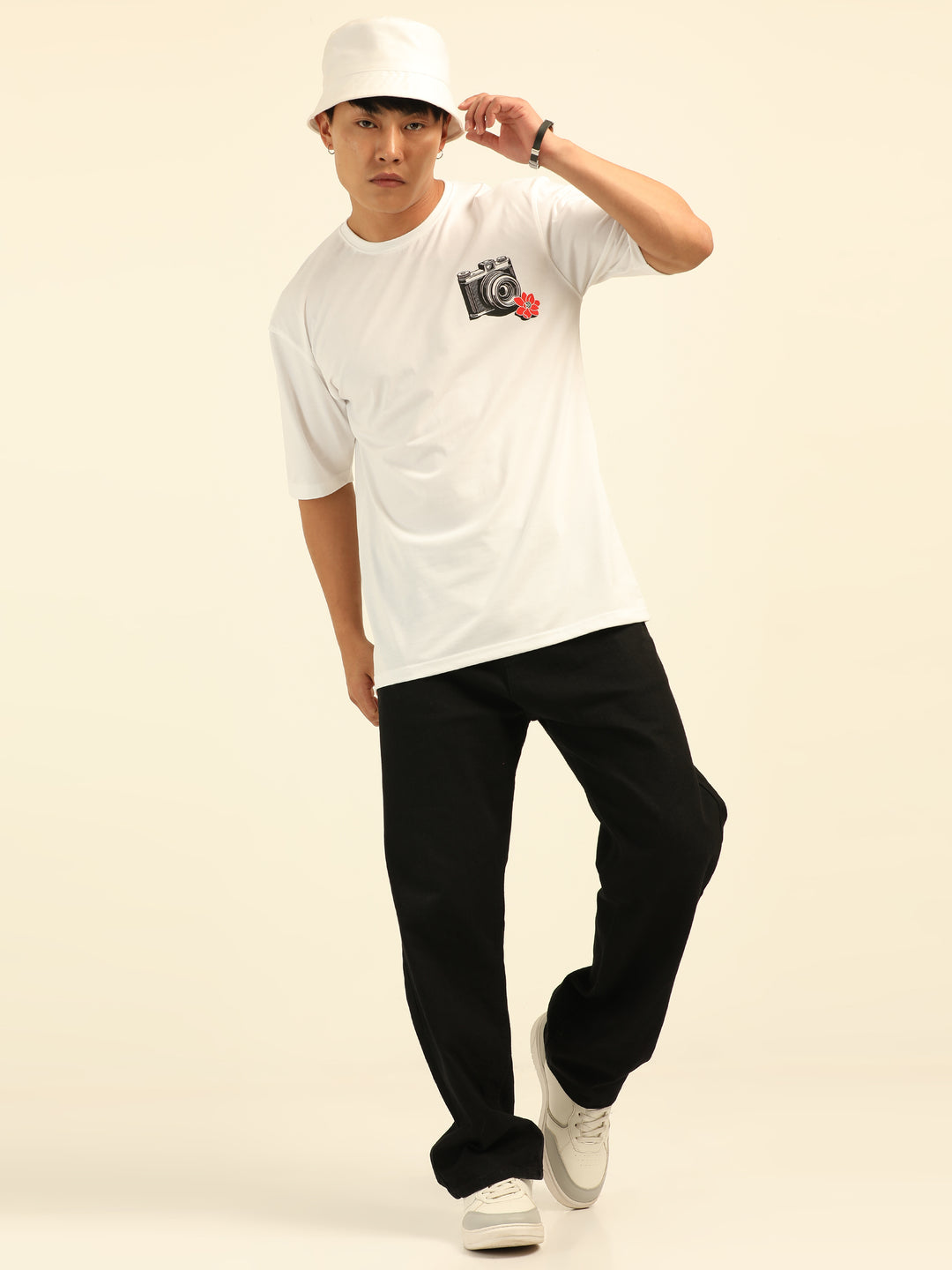 Vintage Camera Oversize T-Shirt