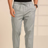 Pastel Grey Linen Relaxed Fit Trouser Linen Trouser Bushirt