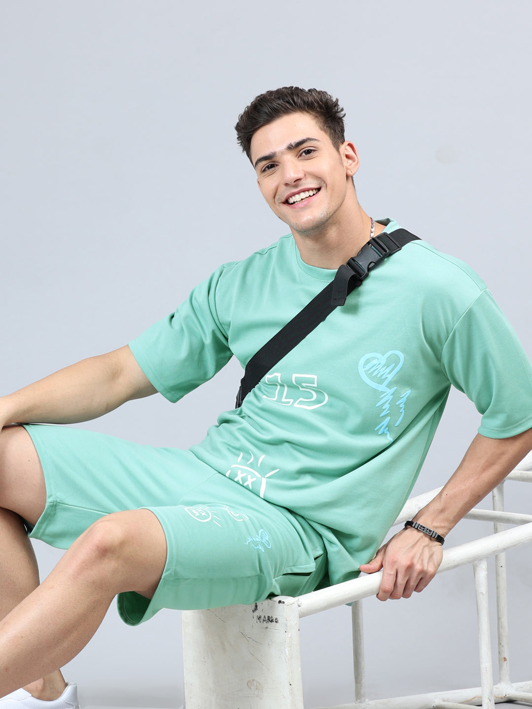 Cool Oversize CO-Ords Oversize Co-ords Bushirt   