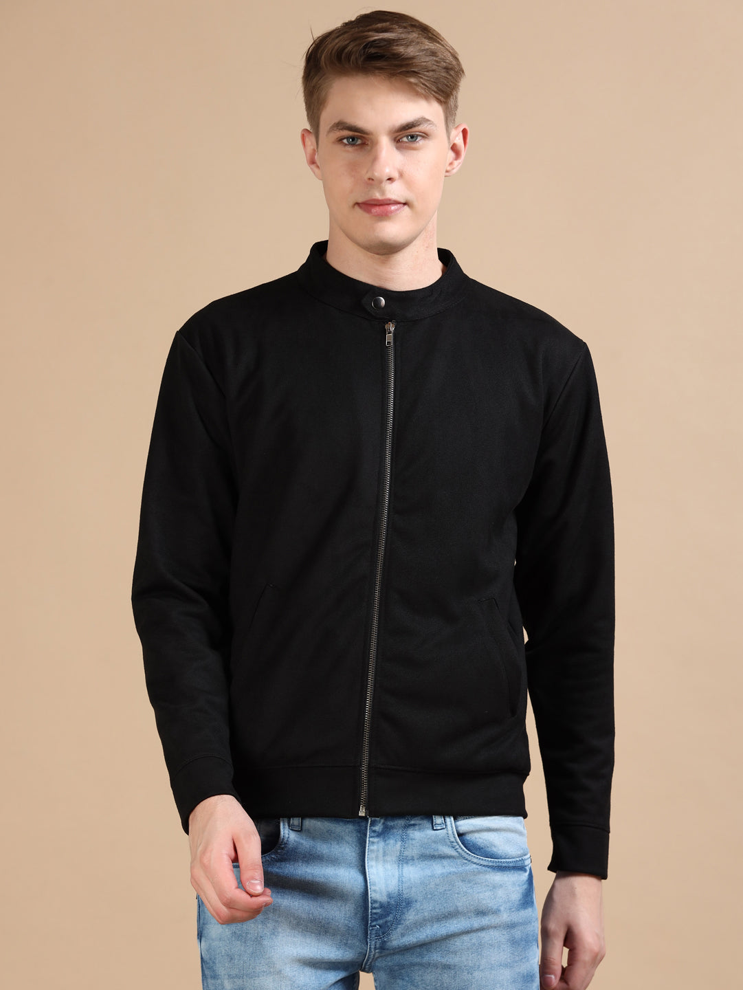 Buy Trendy Black Suede Jacket for Men at Great Price – Bushirt