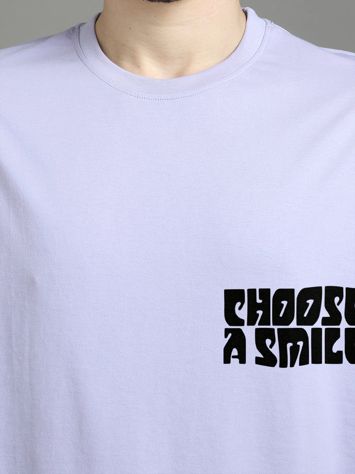 Choose A Smile Oversize T-Shirt Oversize T-Shirt Bushirt   