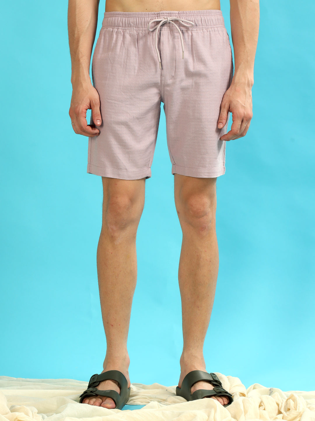 Lilac Lenin Shorts Men's Shorts Bushirt   