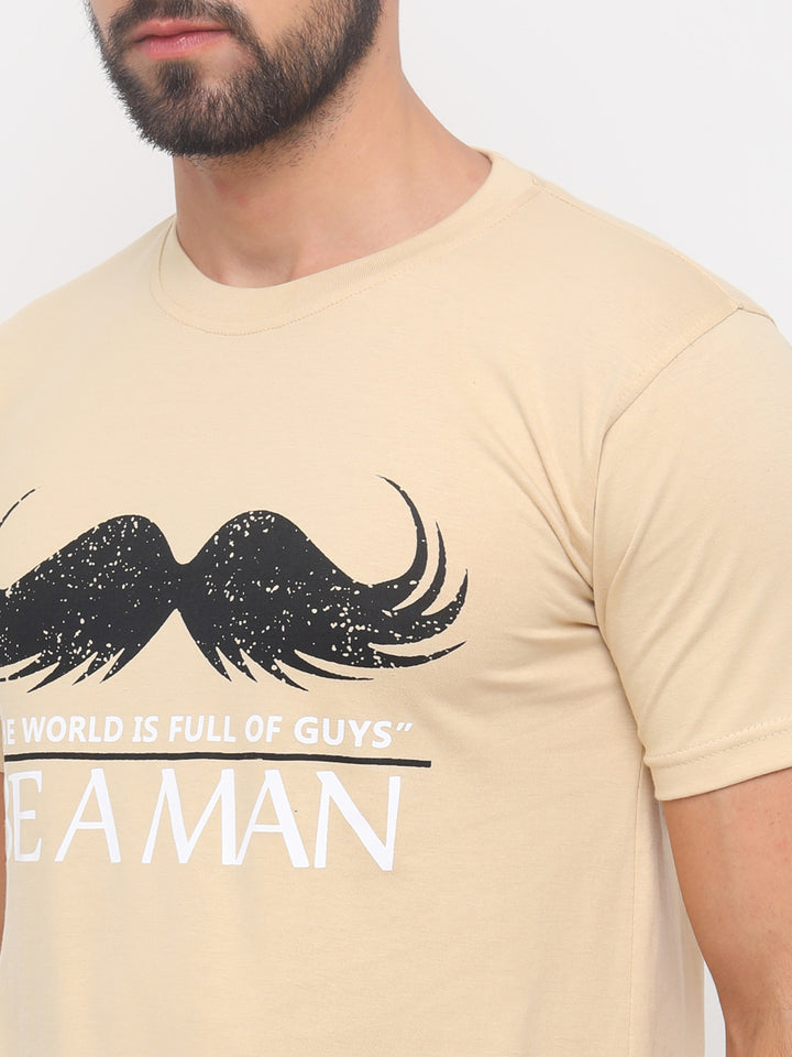 Be A Man T-Shirt Graphic T-Shirts Bushirt   