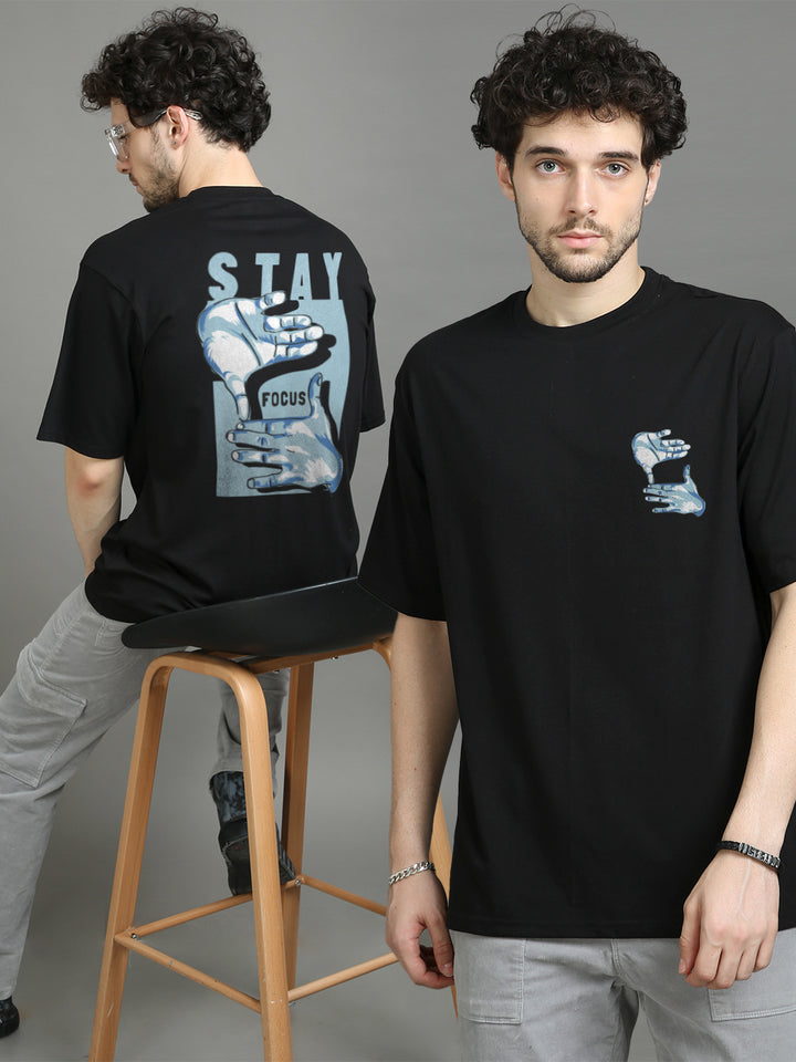 Stay Focus Oversize T-Shirt Oversize T-Shirt Bushirt   